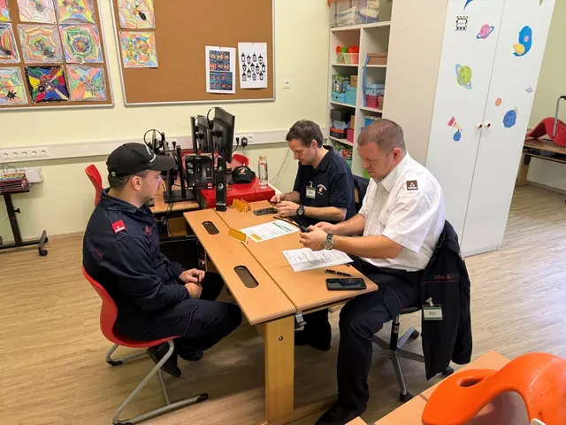 Die Volksschule St. Peter-Freienstein wurde zum Schauplatz des 27. Bereichsfunkbewerbs um das Funkleistungsabzeichen (FULA) in Bronze. | Foto: FF St. Peter-Freienstein