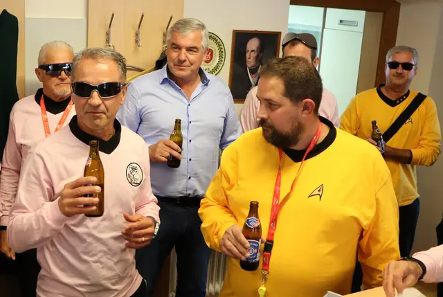 FC-Obmann Johann Herunter zeigte sich erfreut | Foto: Gerhard Langmann