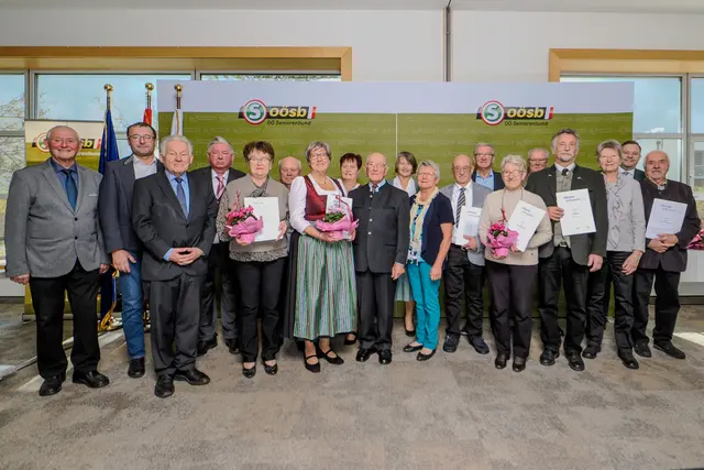Die Ausgezeichneten aus dem Bezirk Freistadt auf einen Blick. | Foto: Seniorenbund OÖ
