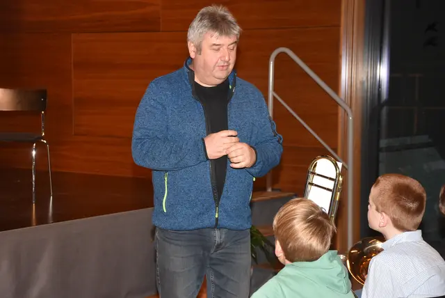 Tiefes Blech: Landesmusikschule Grein traf Anton Bruckner Privatuniversität. | Foto: Robert Zinterhof