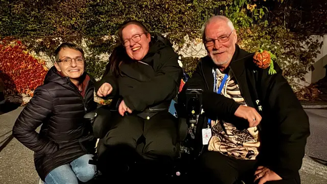 Niki Blümel freut sich über die große Unterstützung durch das Spooky Treffling. | Foto: Spooky Treffling