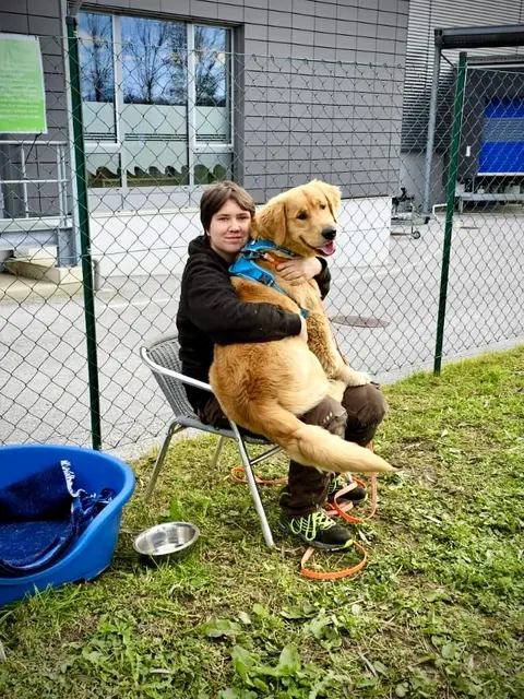 Am Sonntag konnten interessierte Besucherinnen und Besucher Hunde aus dem Tierheim Kapfenberg kennenlernen. | Foto: Gute Geschichte