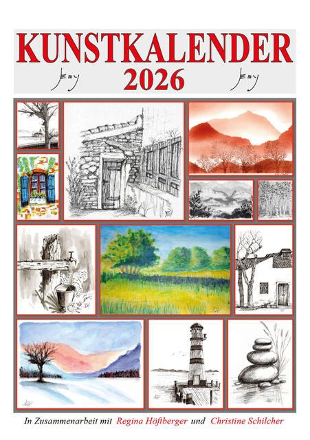 Das Deckblatt des neuen Kunstkalenders 2026. | Foto: Ematinger