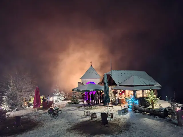 So winterlich wie im Vorjahr wünschen sich alle die Eröffnung der Adventsaison auf Loreto.