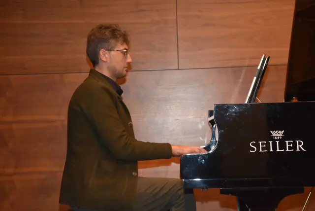 Tiefes Blech: Landesmusikschule Grein traf Anton Bruckner Privatuniversität. Dmitry Rodionov Anton Bruckner Privatuniversität | Foto: Robert Zinterhof