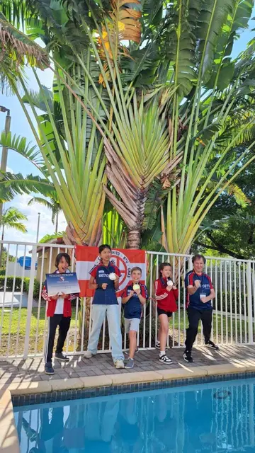 Die Gnaser Athletinnen und Athleten jubelten über Edelmetall in Miami. | Foto:  Austria Shitokai Verband