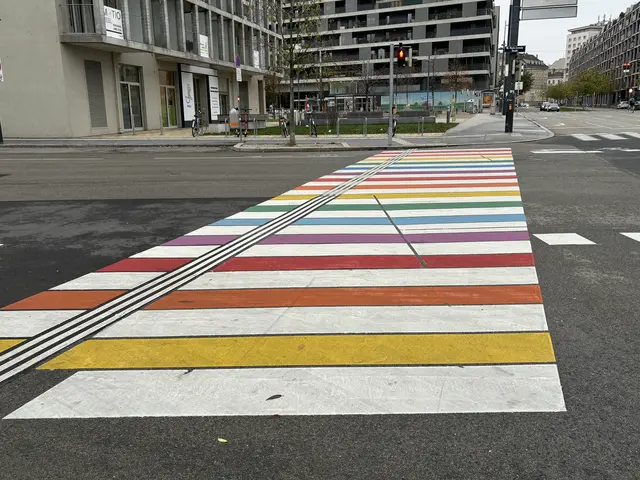 Symbolpolitik: In der Bezirksvertretungssitzung wurde intensiv über Farben diskutiert – etwa über regenbogenfarbene LGBTQI-Zebrastreifen und rot-weiß-rote Fahnen. | Foto: Nathanael Peterlini/MeinBezirk