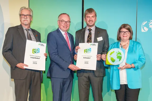 Im Bezirk Bruck an der Leitha blicken vier Gemeinden auf langjähriges Engagement im Klimaschutz-Netzwerk zurück. | Foto: Josef Bollwein