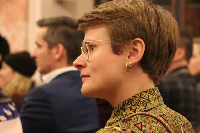 Diesmal im Publikum: Thea Mengeler, die Rotahorn-Preisträgerin 2024 | Foto: Edith Ertl