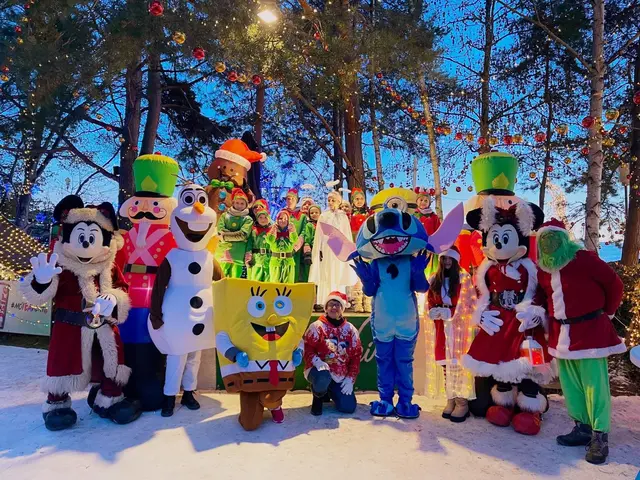 Viele Stars wie die Familie der Schneekönigin, Spongebob oder Mickey und Minnie Maus sind wieder mit dabei. | Foto: Sabine Gollnhuber