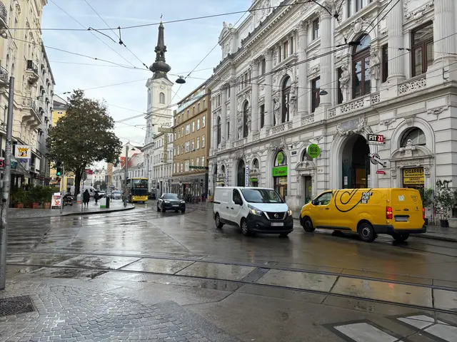Die Taborstraße muss noch weiter auf ihre Umgestaltung warten.  | Foto: Luca Arztmann/MeinBezirk
