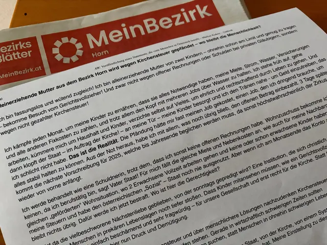 In einem anonymen Leserbrief an die Redaktion von MeinBezirk Horn schildert eine Mutter ihre Situation. | Foto: Markus Kahrer