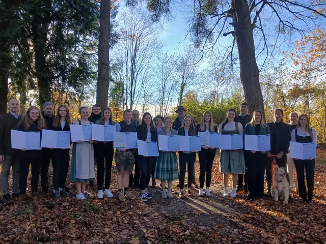 Die erfolgreichen Absolvent:innen der Jagdprüfung.  | Foto: HBLA Elmberg