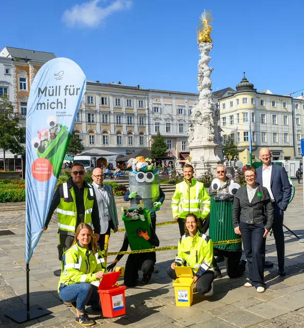 Auch in Linz waren die Trashbusters schon. | Foto: Visionistas GmbH FOTOKERSCHI KERSCHBAUMMAYR