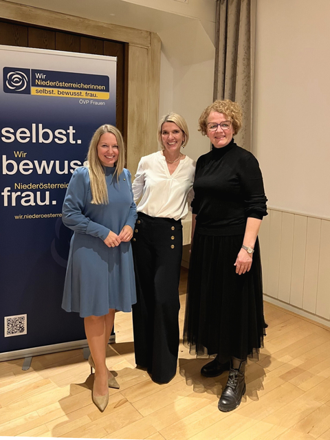 „Wir Niederösterreicherinnen und NÖAAB luden zum Frauengesundheits-Talk „Hormone tanzen aus der Reihe. Und wir tanzen mit.“ | Foto: ÖVP