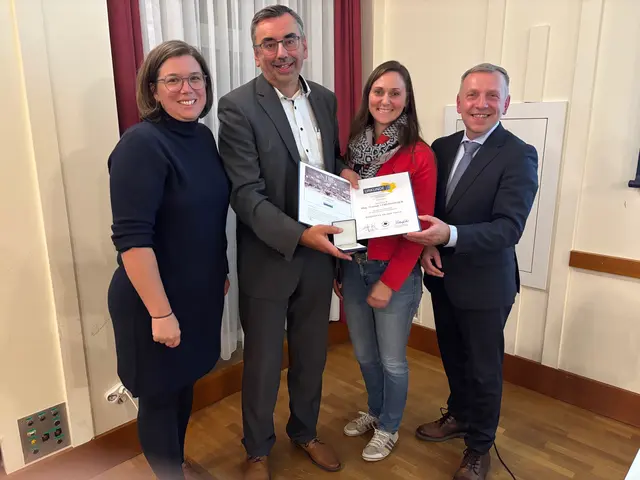 Verleihung der Ehrung an Thomas Lebersorger | Foto: VPNÖ