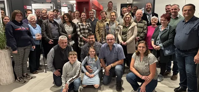 Bei der Preisübergabe von GPG in Burgkirchen fungierte Bürgermeister Albert Troppmair (ganz rechts) als "Notar". | Foto: MeinBezirk/Gerhard Pichlmair