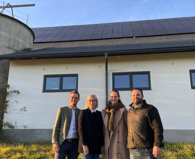Sebastian Schuschnig, Sandra Lassnig, Kessia Keutschacher und Sebastian Holzweber | Foto: Büro LR Schuschnig