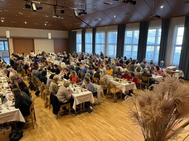 170 Frauen trafen sich in Bad Goisern zum gemeinsamen Frauenfrühstück. | Foto: Linda Kurz