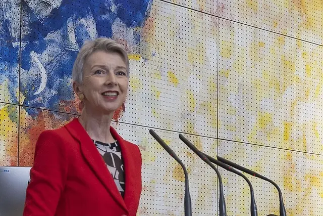 Finanzreferentin Landeshauptmannstellvertreterin Gaby Schaunig im Landtag zur Budgeteinbegleitung | Foto: LPD Kärnten