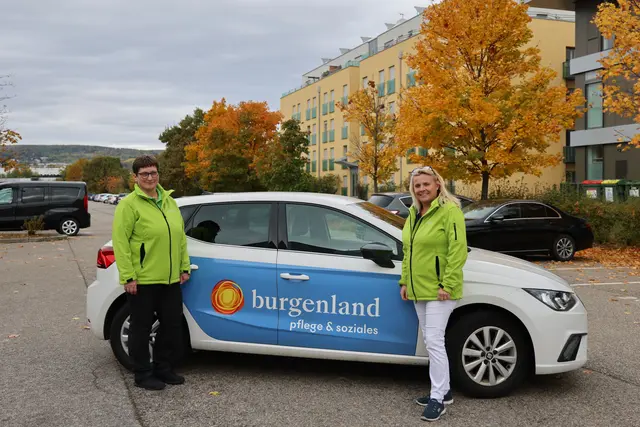 Michaela Wagner, Ärztliche Leiterin der Mobilen Palliativteams, sowie Petra
Schrödl, Pflegedienstleitung der Mobilen Palliativteams, freuen sich auf die Unterstützung durch Ehrenamtliche  | Foto: LHB