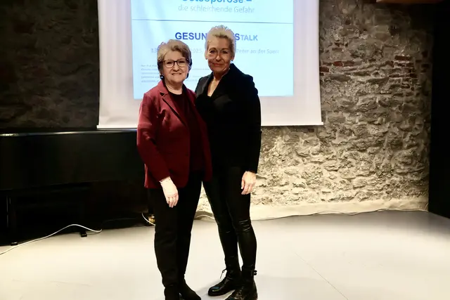 Erika Buchinger und Angelika Nechville | Foto: Schauer