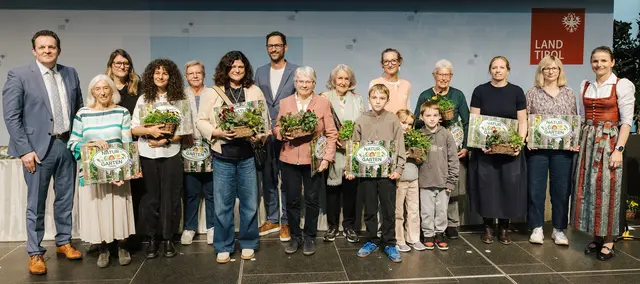 In der Stadt Innsbruck wurden heuer 15 Gärten ausgezeichnet. | Foto: Tiroler Bildungsforum/Hörtnagl