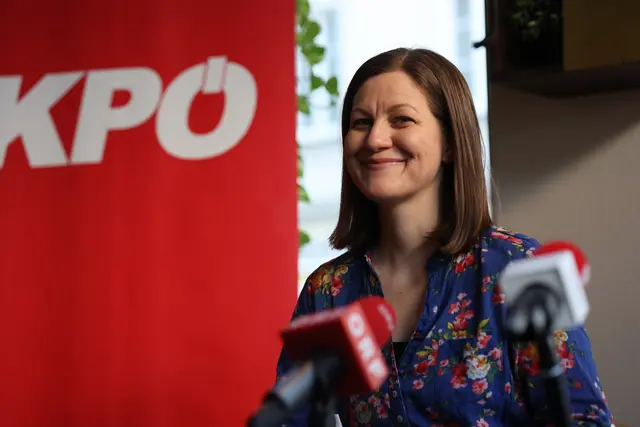 Barbara Urbanic ist Landessprecherin der KPÖ Wien. | Foto: KPÖ