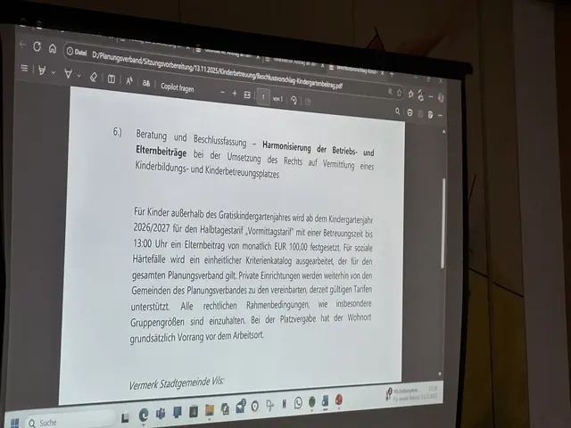 Beim Beschluss hinsichtlich der Kindergartentarife nahm man sich einen Vorschlag aus Vils zum Vorbild. | Foto: MeinBezirk/Günther Reichel