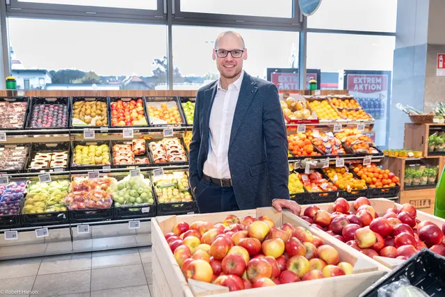 Der BILLA Markt in Kirchberg am Wagram steht ab sofort unter der Leitung von Kaufmann Fabian Auttrit. | Foto: BILLA AG / Robert Harson