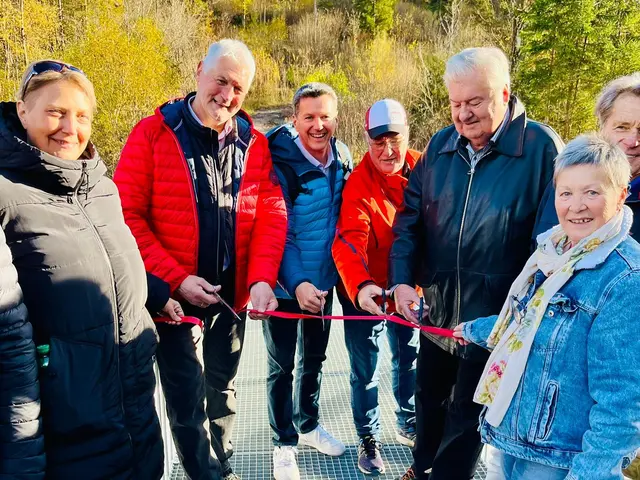 Die Jakobwegsbrücke ist wieder eröffnet. | Foto: Marktgemeinde St. Jakob im Rosental
