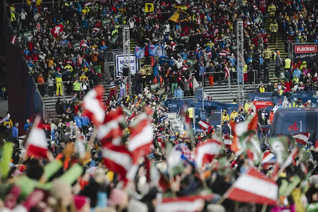 Snow Space fiebert den Weltcuprennen entgegen. | Foto: Skiweltcup Flachau/Andreas Schaad