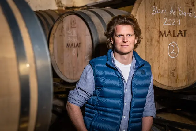 Gault &amp; Millau - Sekt des Jahres 2026: Blanc des Blancs Große Reserve vom Weingut Malat | Foto: Pamela Schmatz