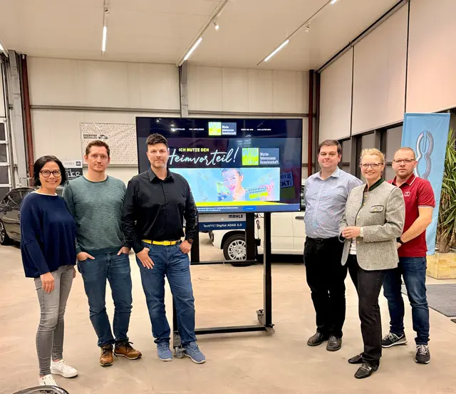 Am Bild von links Karoline Rief, Florian Knoll, Obman Thomas Hinterreiter, Peter Wurm, Monika Arzt und Martin Tinschert. | Foto: Thomas Hinterreiter