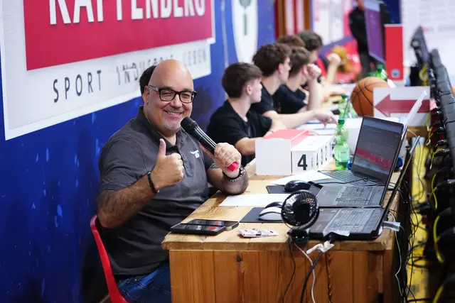 Wolfgang Sorger kommt dieses Wochenende als Hallensprecher voll auf seine Rechnung. | Foto: Basketball Austria/M.Tobisch