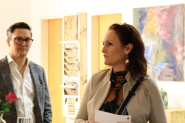 Johannes Ragailler und Helga Schörgendorfer | Foto: MeinBezirk/Constance Haslberger