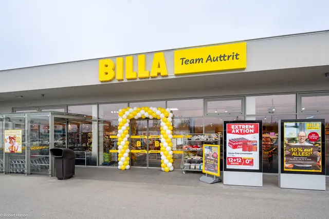 Der Billa Markt in Kirchberg am Wagram. | Foto: BILLA AG / Robert Harson
