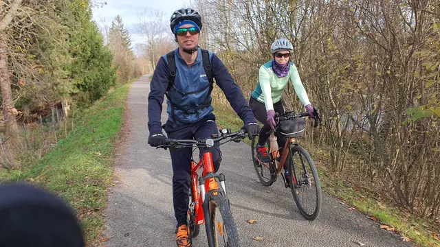 Auch im Winter mit dem Rad unterwegs – das erfordert eisernen willen bei eisiger Kälte. | Foto: Josef Kerschbaumer