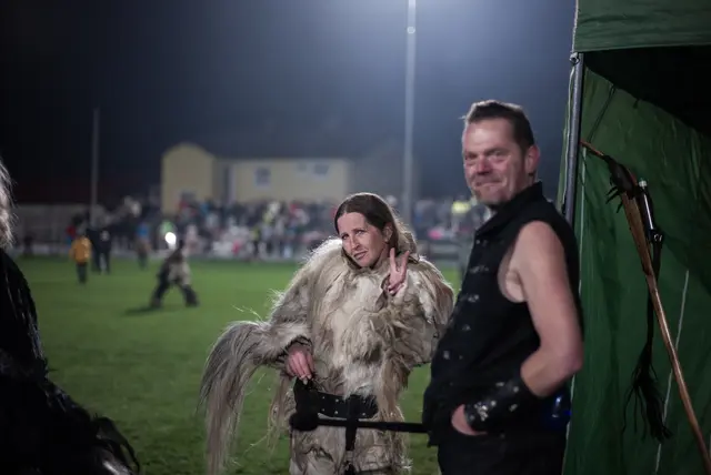 So sehen die Kramperl also ohne Masken aus. | Foto: Santrucek