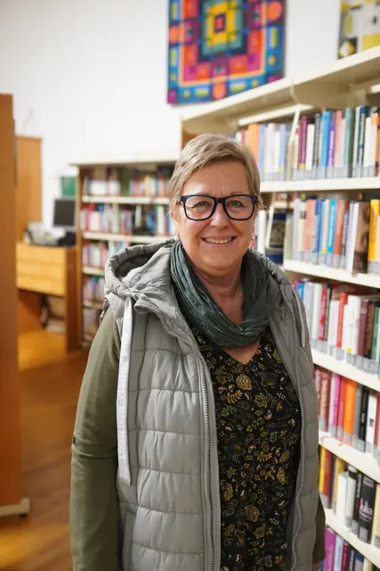 Sabine Capellman war von der Näherei ganz angetan.