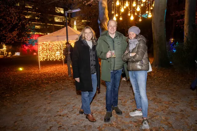 Barbara Plattner (Geschäftsführerin Innsbruck Tourismus), Klaus Plank (Weißes Rössl, Innsbruck), Heike Kiesling (Leitung Innsbruck Stadtmarketing) | Foto: MK Illumination / Jan Hetfleisch