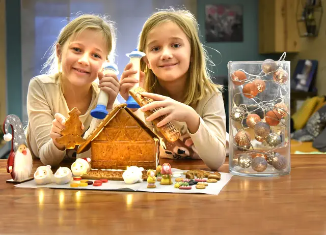 Melissa und Milena sind Zwillinge aus Pfaffendorf | Foto: Herbert Schleich