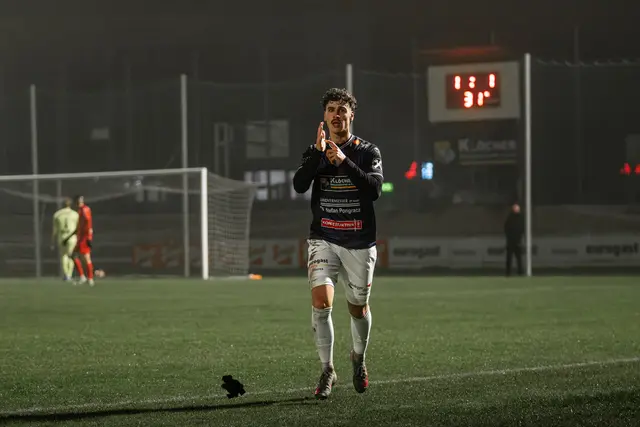 Michael Hutter avancierte beim 6:1 gegen die Wiener Viktoria mit zwei Toren und überragender Leistung zum "Man of the Match". | Foto: SV Oberwart/RHORNMEDIA