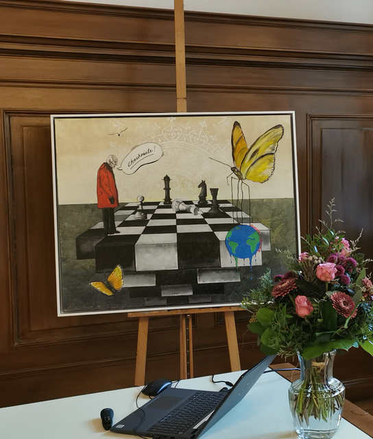 "Checkmate" - Bild von Petra Punz (Weiz), die aus beruflichen Gründen nicht anwesend sein konnte | Foto: Sigi Arnold