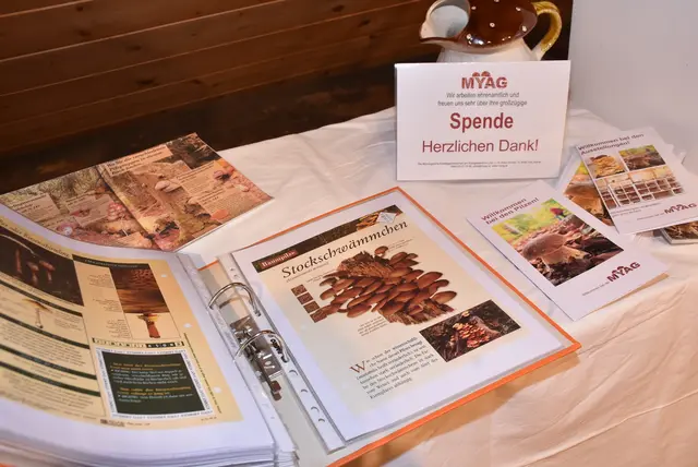 Willkommen bei den Pilzen! Mit einer Pilz-Wanderung und einem Ausstellungsbesuch „Willkommen bei den Pilzen“ verabschiedete sich das Museum in Altenburg für diese Saison. | Foto: Zinterhof