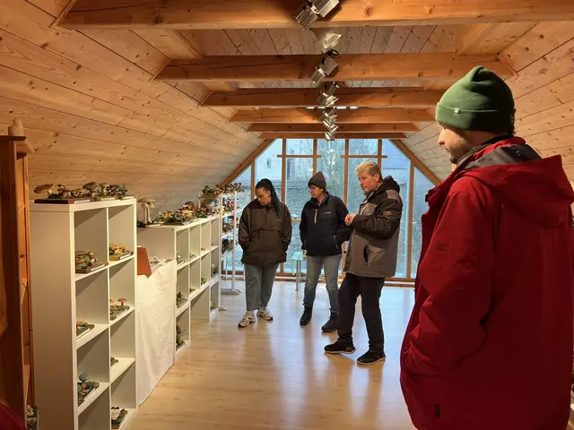Willkommen bei den Pilzen! Mit einer Pilz-Wanderung und einem Ausstellungsbesuch „Willkommen bei den Pilzen“ verabschiedete sich das Museum in Altenburg für diese Saison. | Foto: Martin Luger
