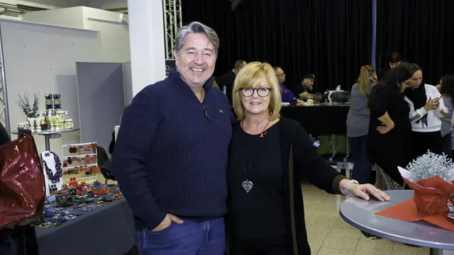 Angelika Wille mit  Karl Borowy  | Foto: Markus Achleitner