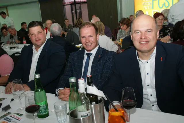 Vertreter aus der Politik von links: Michael Kristan, LAbg. Fabio Halb und Bundesrat Mario Trinkl. | Foto: Anna Maria Kaufmann