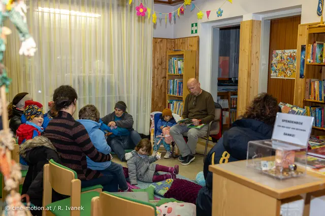 Vorlesenachmittag mit Thomas Schwab. | Foto: www.cine-motion.at / Ivanek