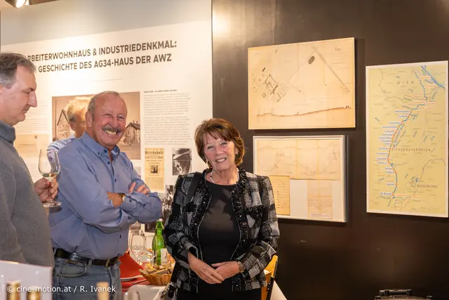 Manfred Nechvatal mit Bertl und Waltraud Eigl (vlnr). | Foto: www.cine-motion.at / Ivanek